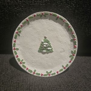 Summco | 1993 Miniature Christmas Tea Plate